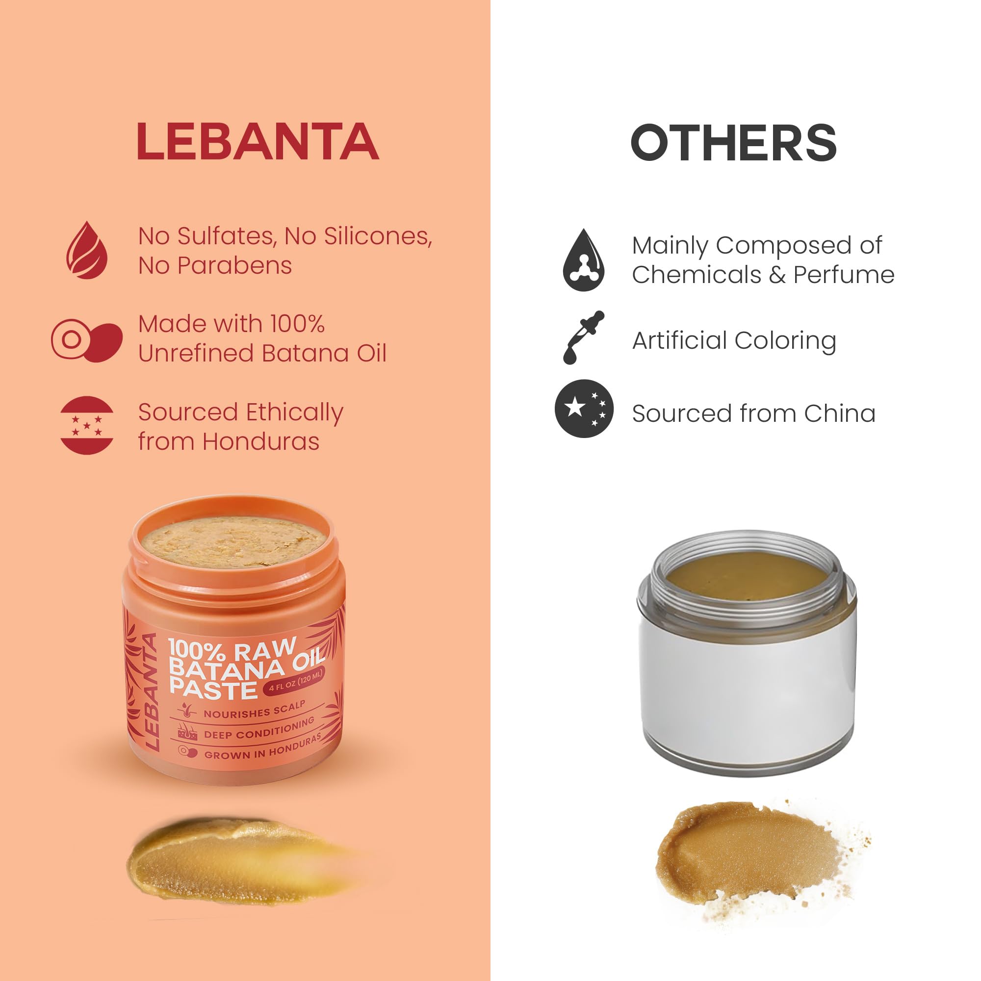 Lebanta Batana oil pack 3pack shows value for multi-use routine