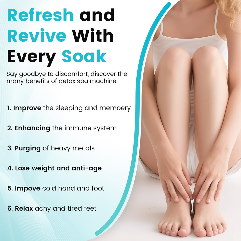Ten liners included with the Lecaung foot detox kit.