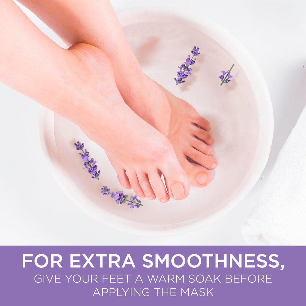 Lee Beauty Easy usage steps enable quick at-home foot care.