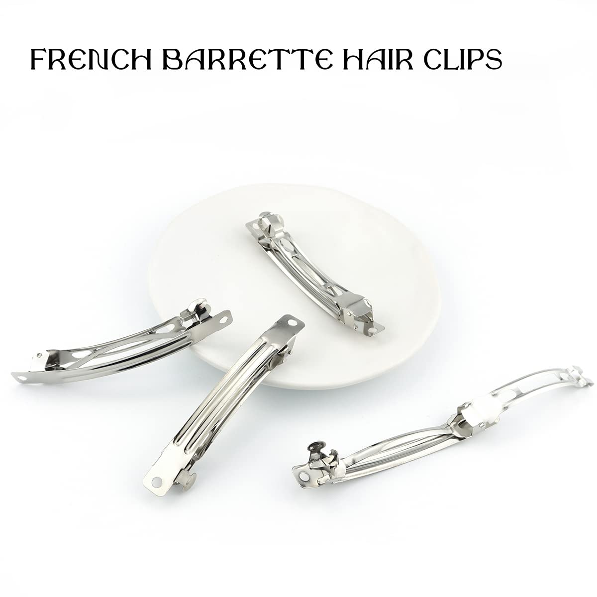 LEEFONE DIY hair bow barrette kit for creative designs.
