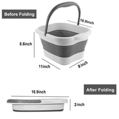 Leemeimei foot spa bucket shows acupoint massage nodes for foot relief.