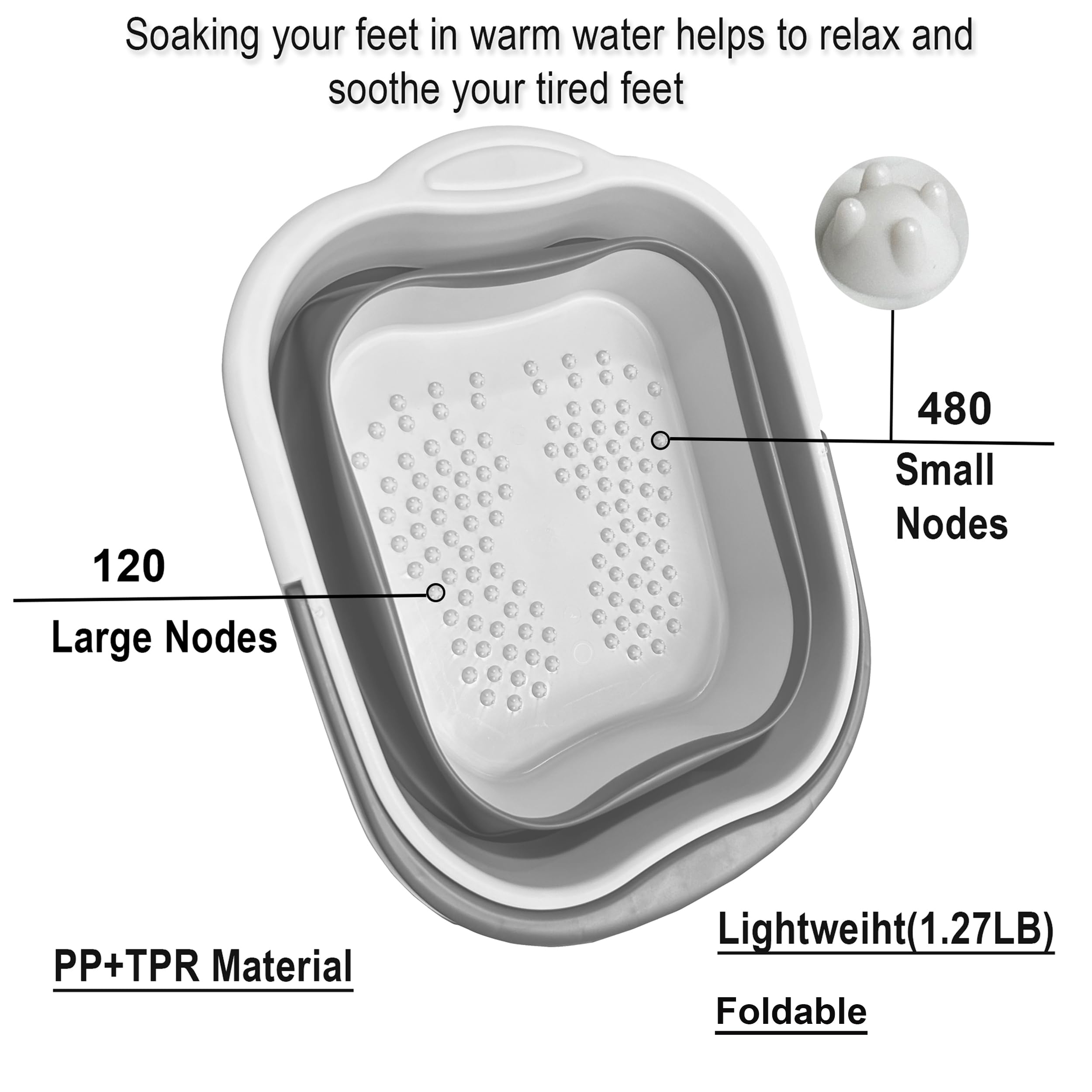 Leemeimei PP-TPR material for easy cleaning and quick drying.