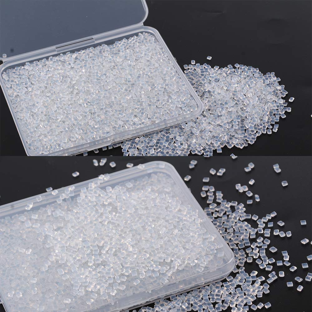 LEEONS 50g packaging of keratin glue beads for easy use