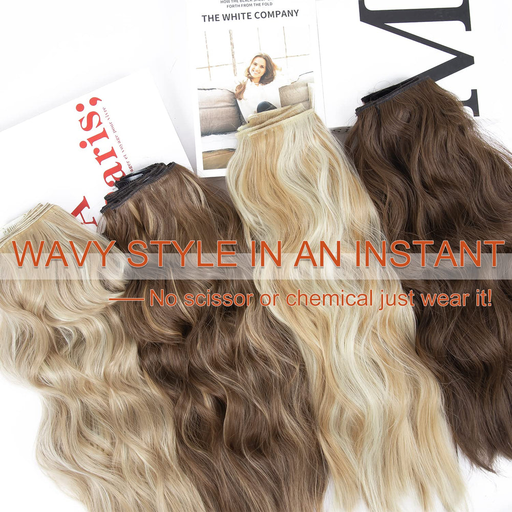 LEEONS color-stable honey blonde design visible in natural light