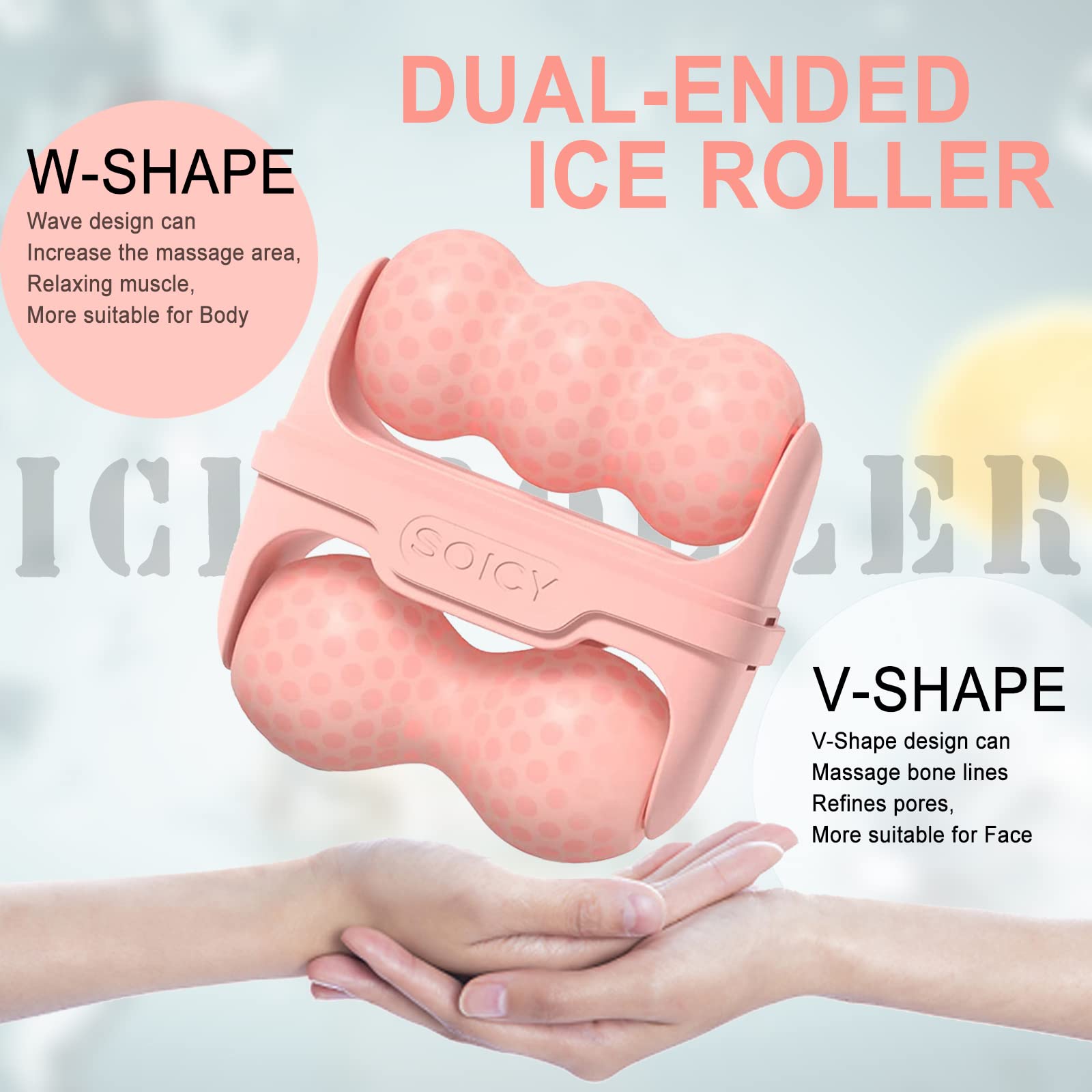 Leeshine Ice Roller on dresser: keeps your skincare ritual within reach.
