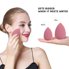 Leeshine sponge pores minimize product absorption for a natural finish