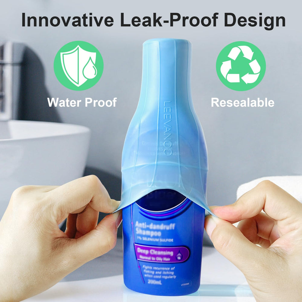 Leevanoo multi-size bottle covers fit standard and travel bottles securely