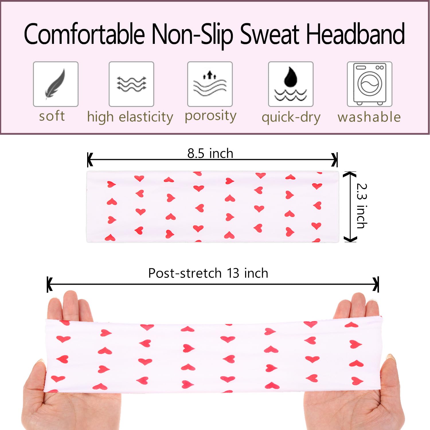 Leeven banda suave, textura transpirable, comodidad duradera.