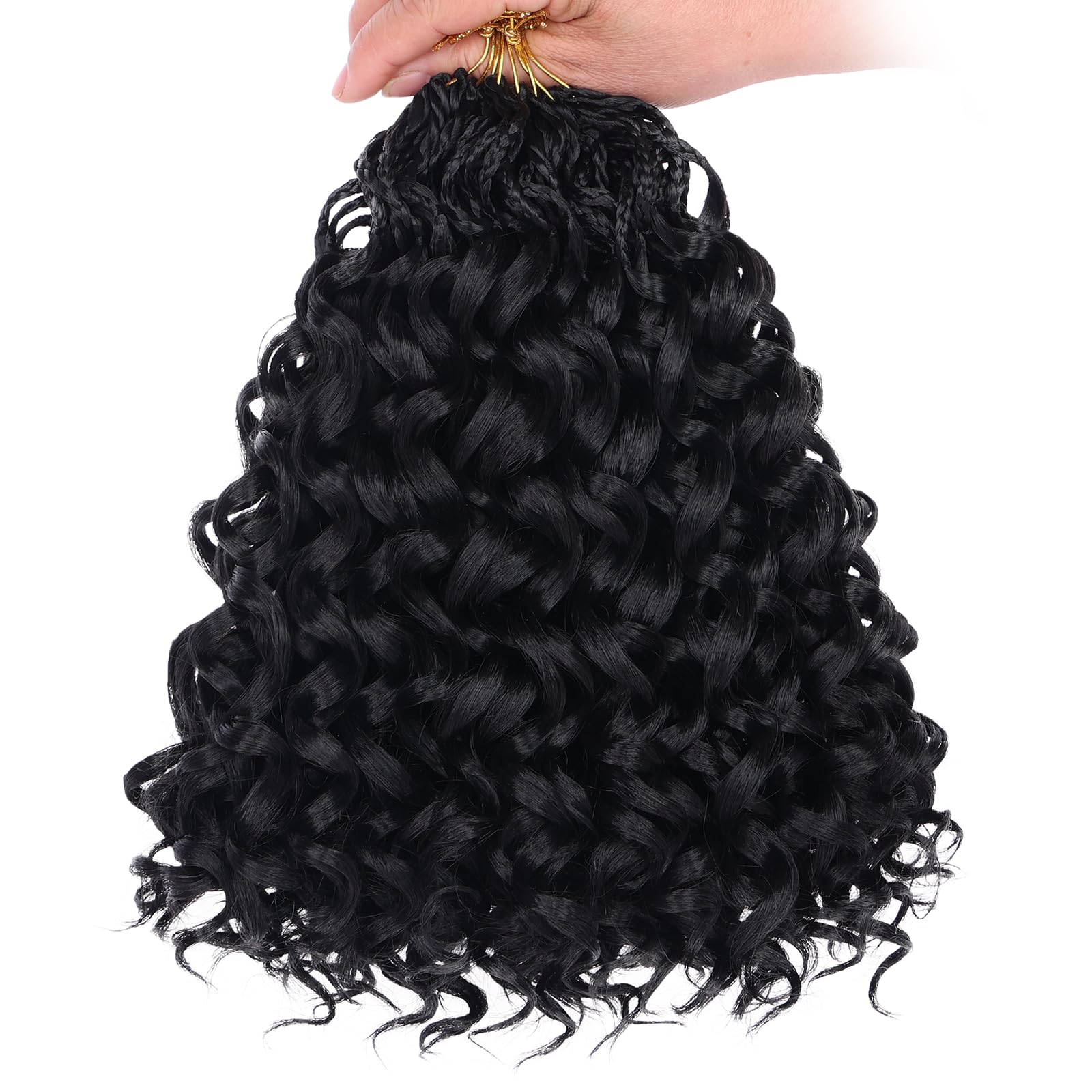Leeven Gogo Curl crochet hair eight-pack package for full head styling
