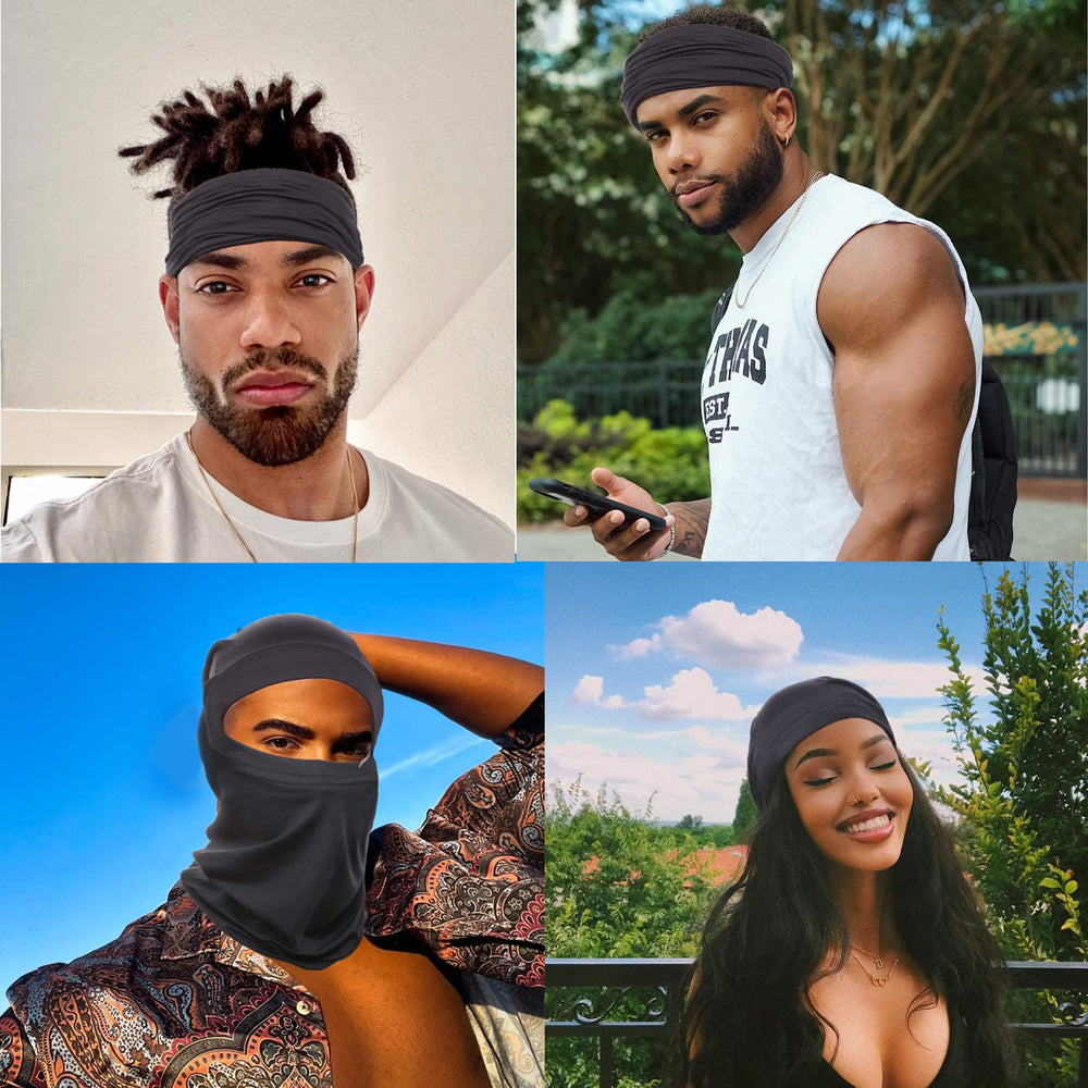 Leeven wide elastic cap offers breathable, soft fabric for all-night wear.