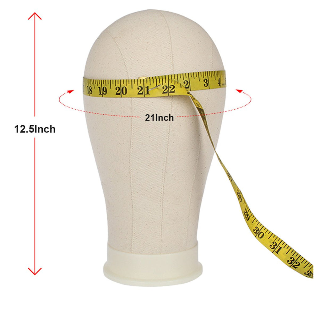 Leeven poly canvas block head durable, waterproof, long-lasting for salon use