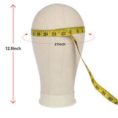 Leeven poly canvas block head durable, waterproof, long-lasting for salon use