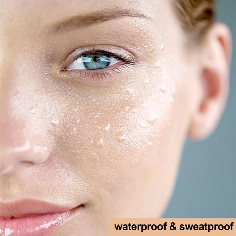 Legacera waterproof formula foundation stays put during workouts and heat