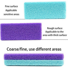 LEIFIRE pedicure pumice stone in-hand design for easy grip.