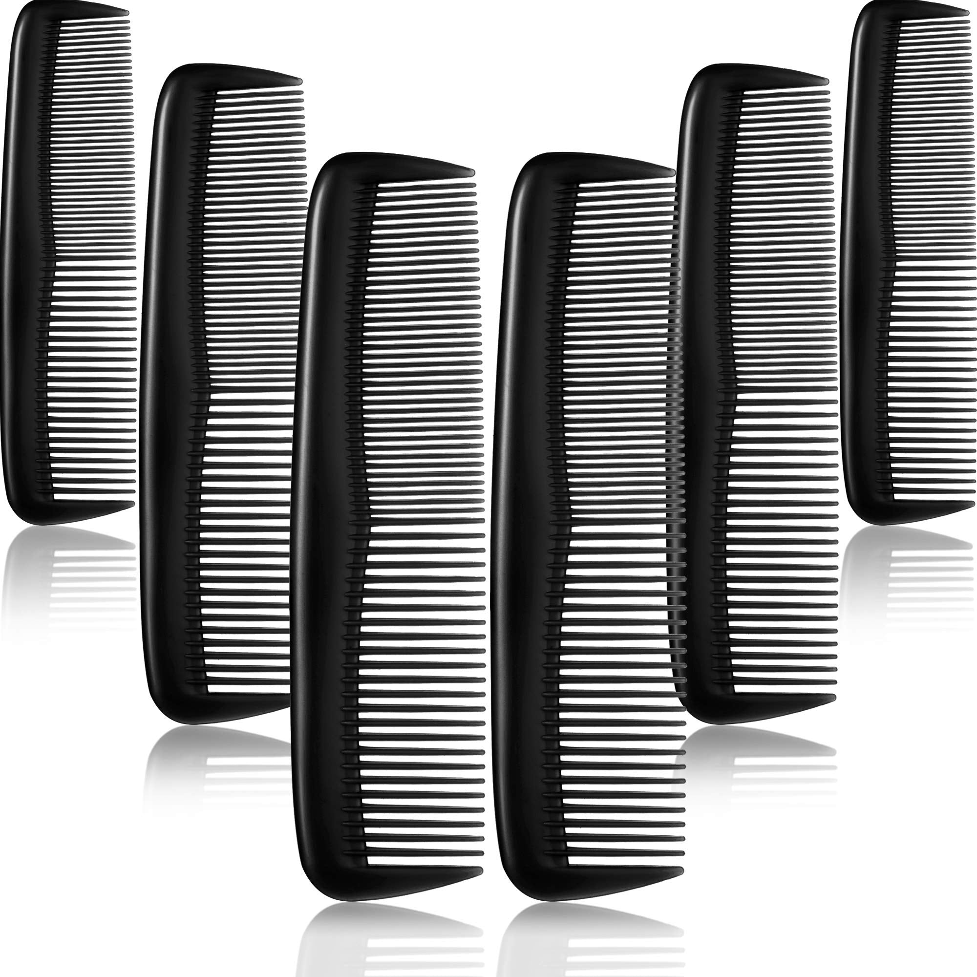 Leinuosen 12-piece hair combs set, pocket-size for quick, on-the-go styling.