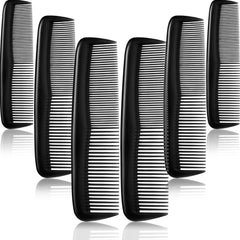 Leinuosen 12-piece hair combs set, pocket-size for quick, on-the-go styling.