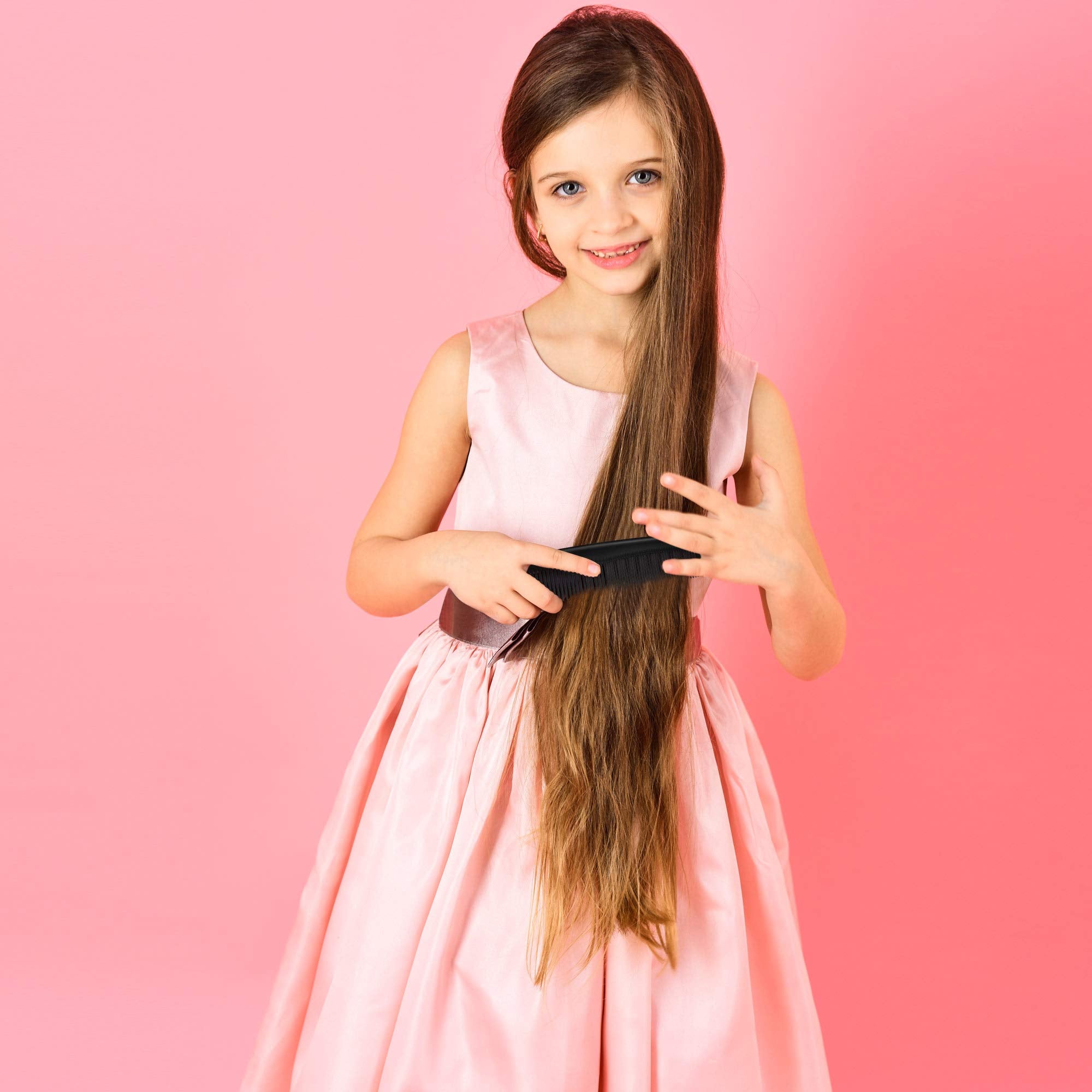 Leinuosen versatile hair combs, durable plastic for daily use.