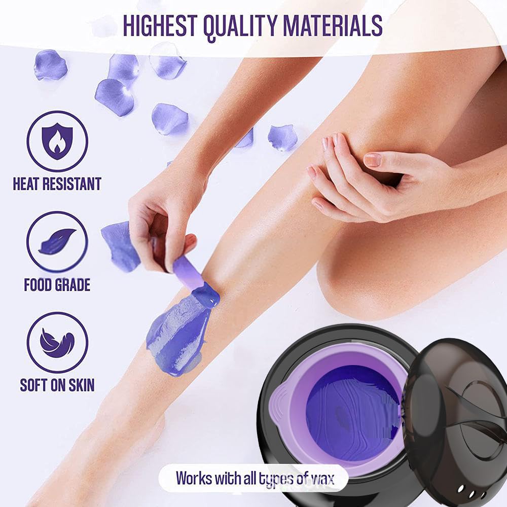 Leisenor includes 50 waxing sticks for stirring and prep