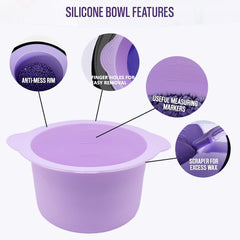 Leisenor liner features an internal scale for accurate wax portioning