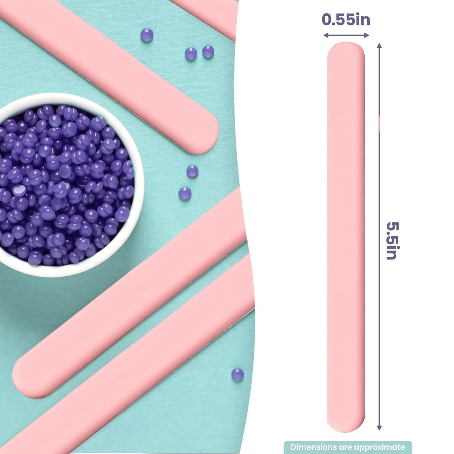LEISENOR silicone wax applicator close-up surface shows smooth, non-stick texture.