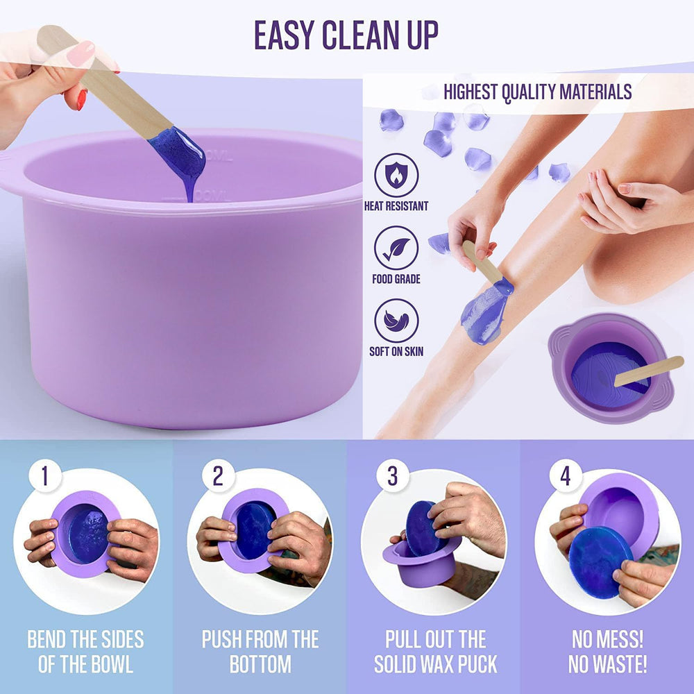 LEISENOR 50-piece waxing sticks for precise stirring and mixing