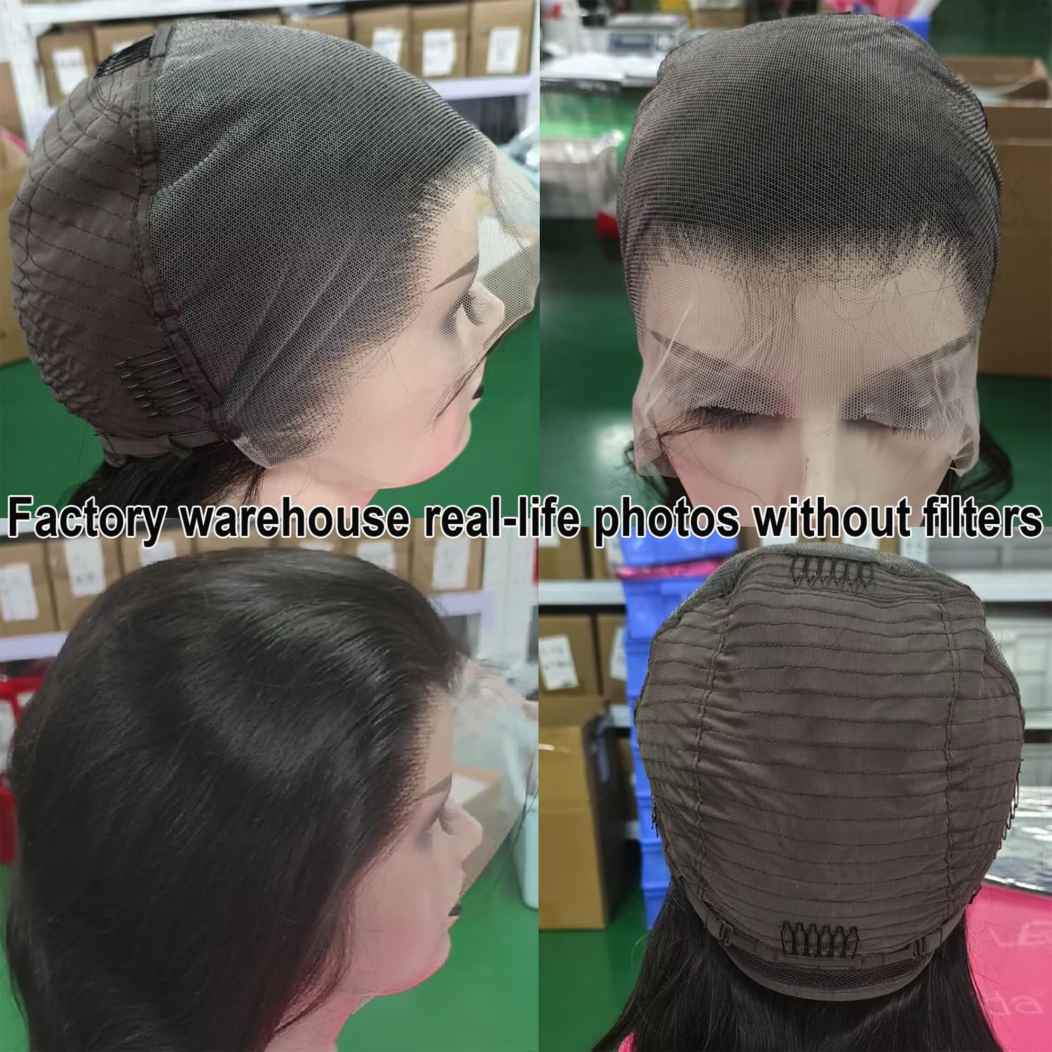 Lemoda glueless design simplifies wearing and removal.