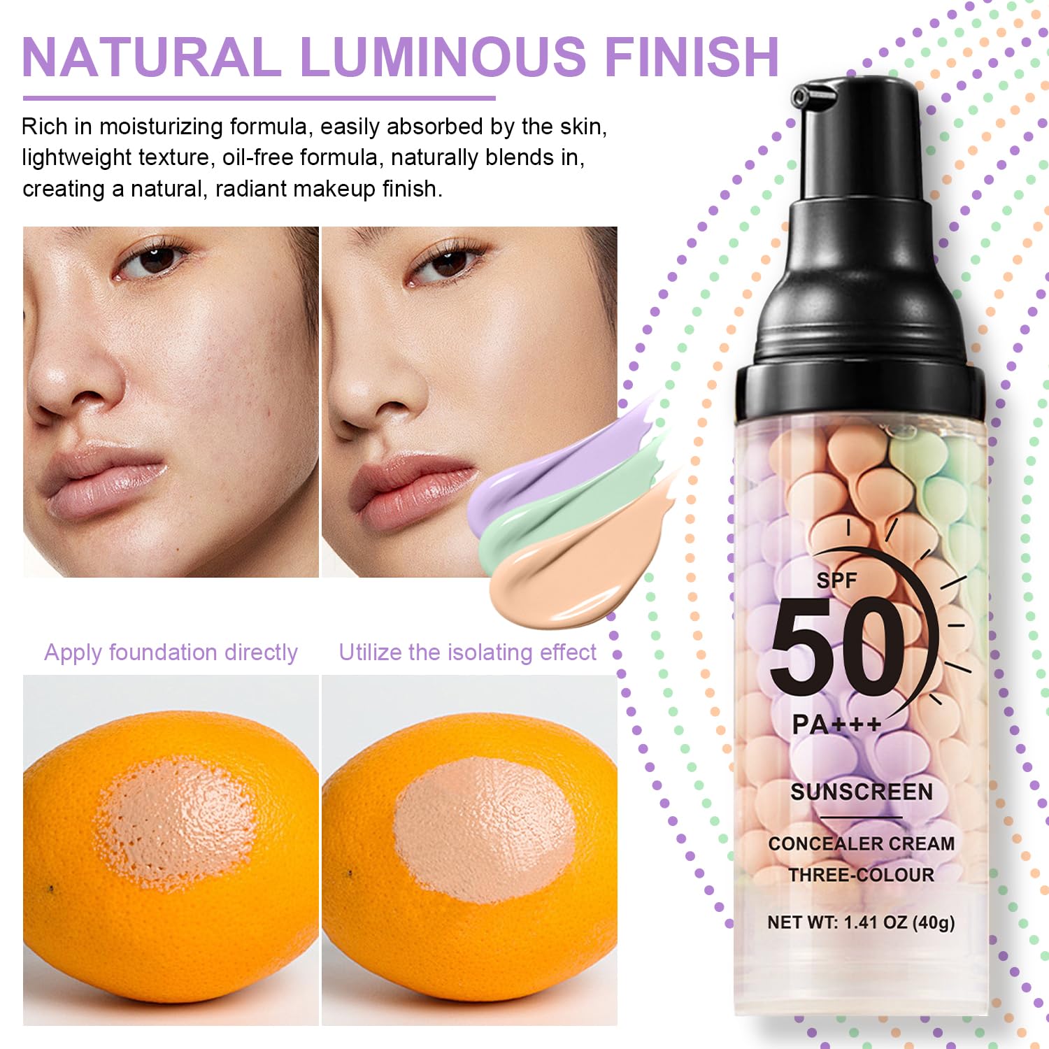 LemonSac Primer mejora tono y deja brillo natural sin sensación grasa.