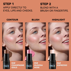 LemonSac contour stick texture close-up for smooth, easy application.