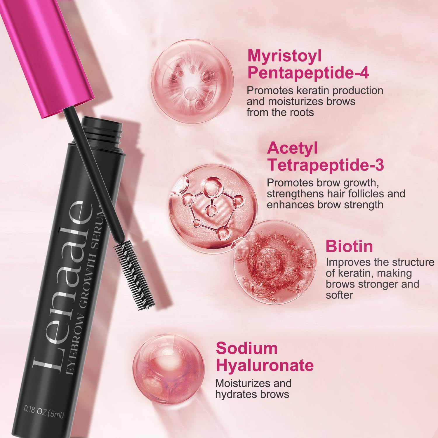 Lenaale morning and night application routine for consistent results