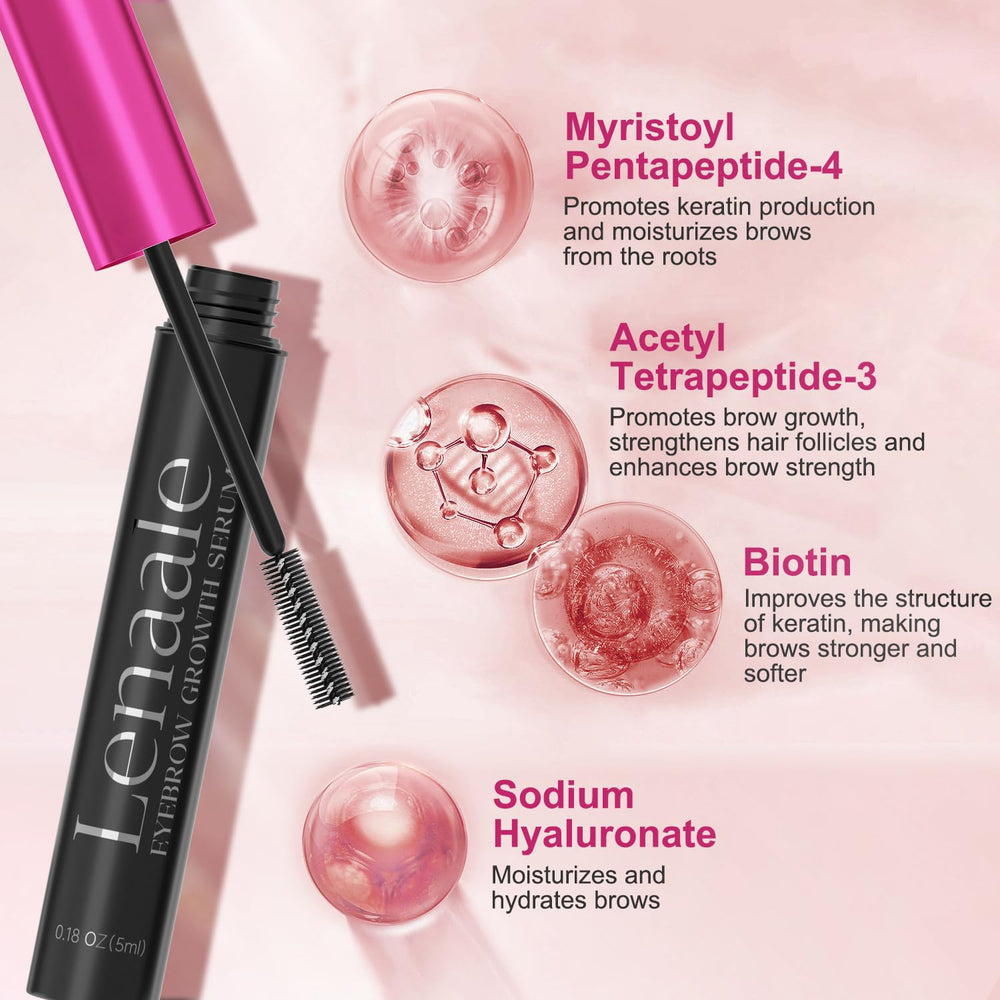 Lenaale morning and night application routine for consistent results