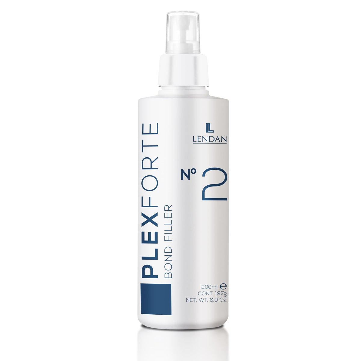 Lendan Plex Forte Nº2 Bond Filler: botella vertida para aplicar en cabellos dañados
