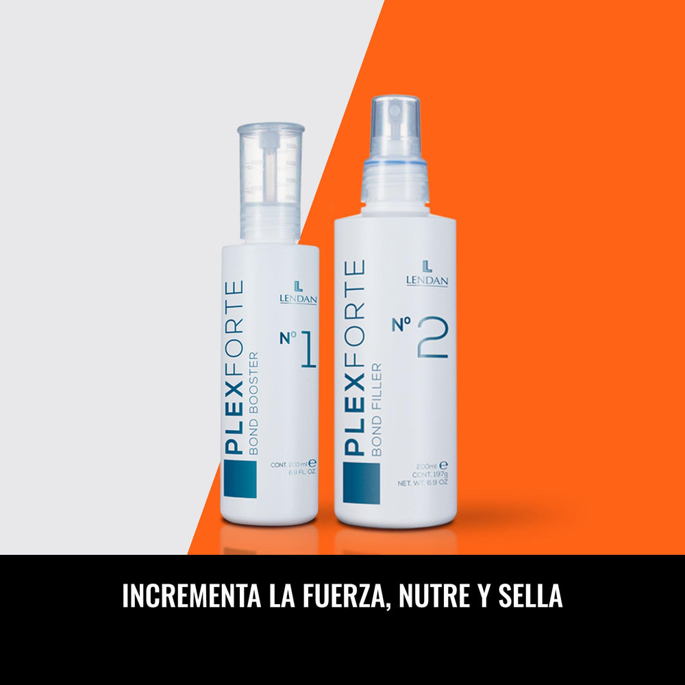 Lendan Plex Forte Nº2 Bond Filler: ayuda a controlar frizz y mantener color