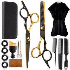 Lengnoyp hair cutting kit unboxing view showing complete at-home trim set