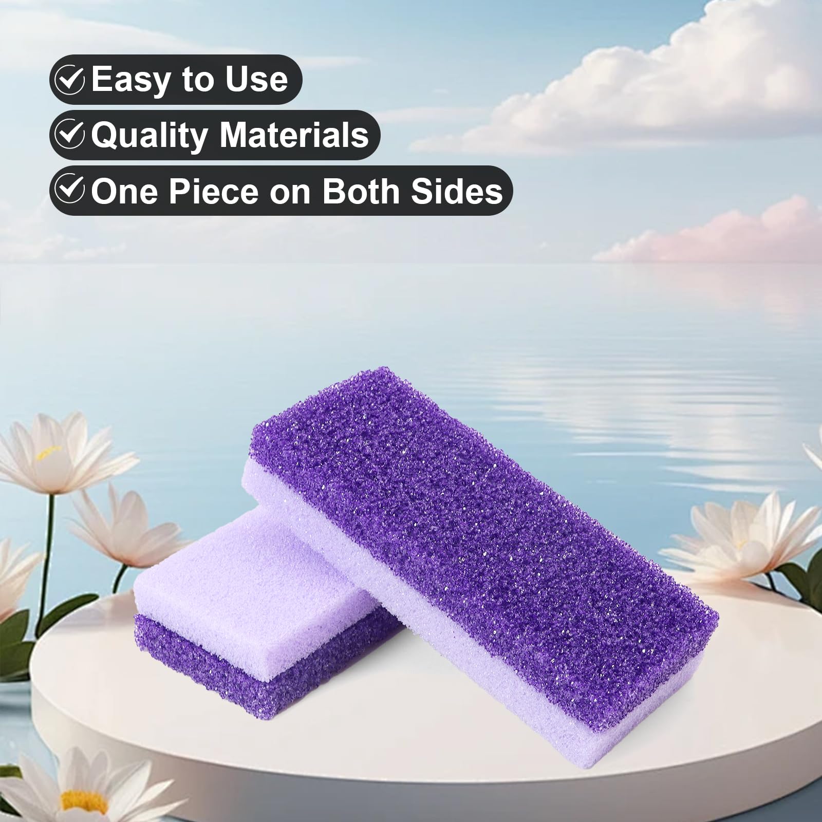Lenpestia gift-pack pedicure stones for home spa