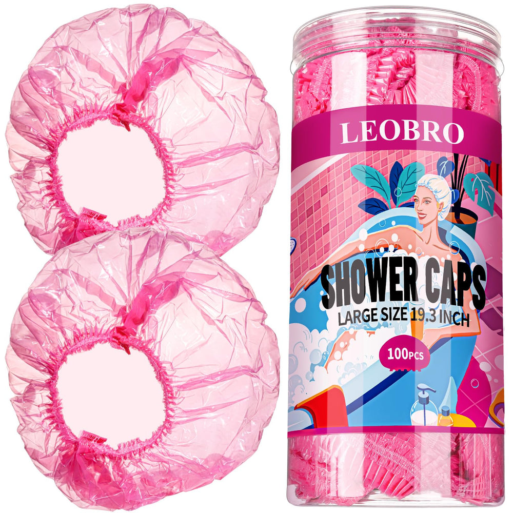 Gorro desechable LEOBRO de 100 uds para cubrir todo el cabello durante la ducha.