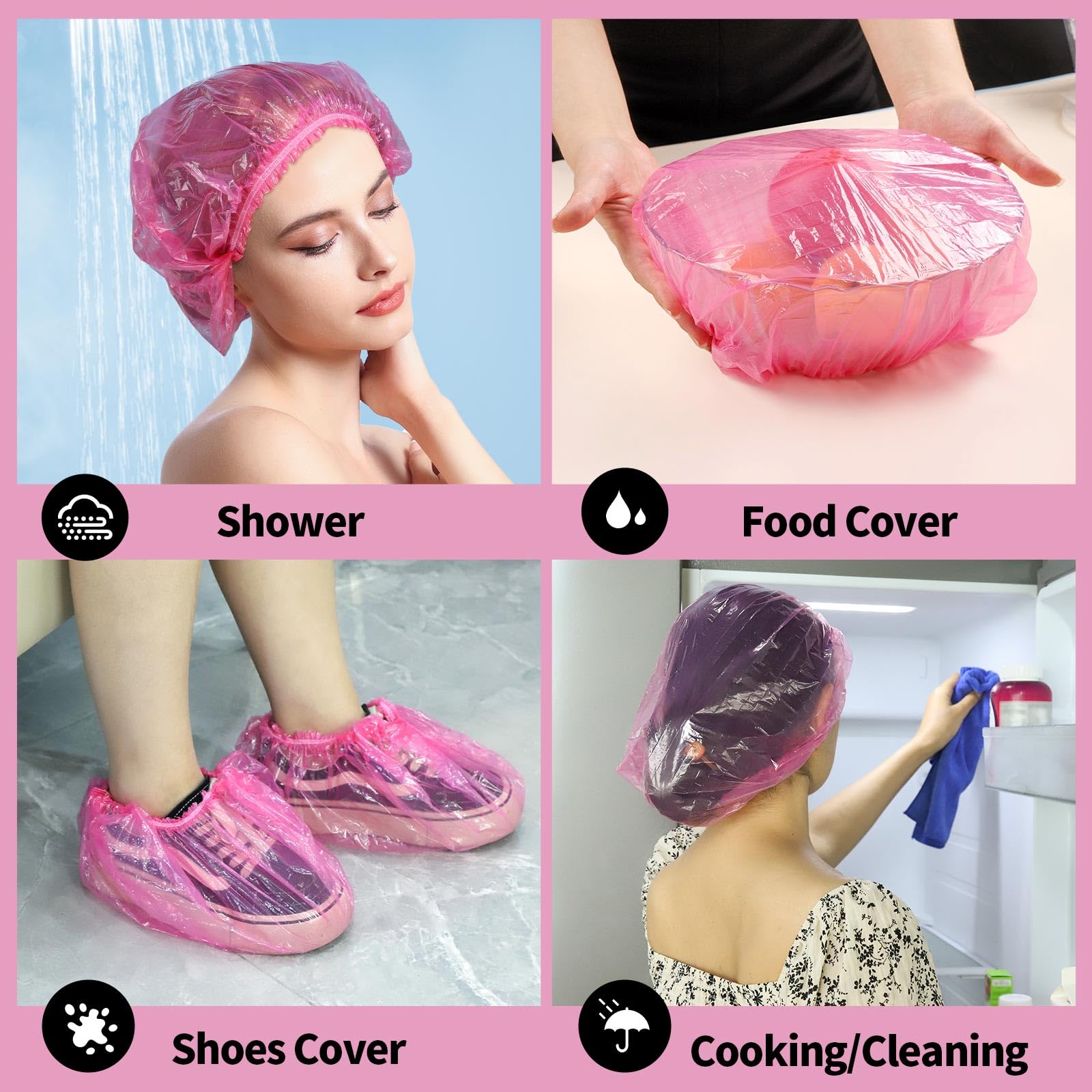 Ideal para hoteles y salones: gorro desechable LEOBRO para uso diario.