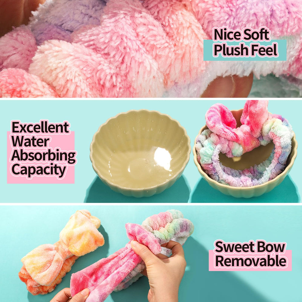 LEOBRO velvet hair scrunchies hold hair securely without snagging