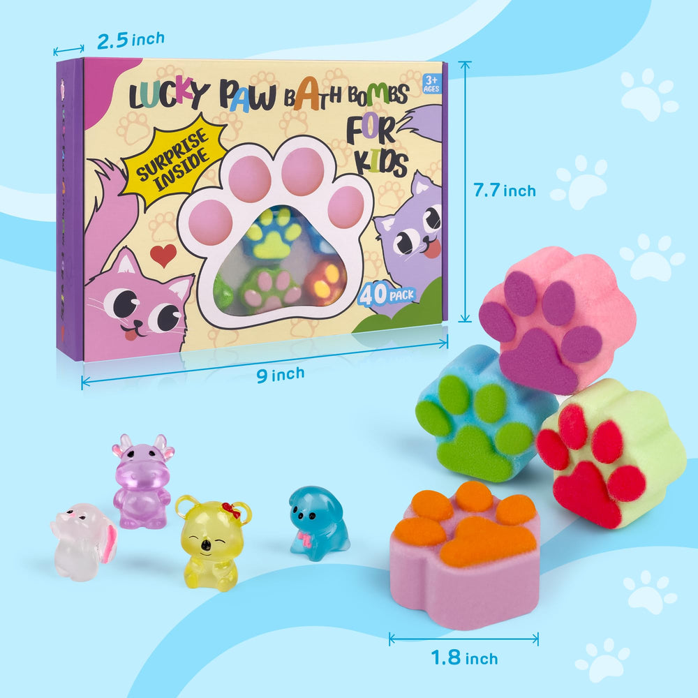 leoce unicorn toy-inside bath bomb reveals a surprise toy to spark imagination