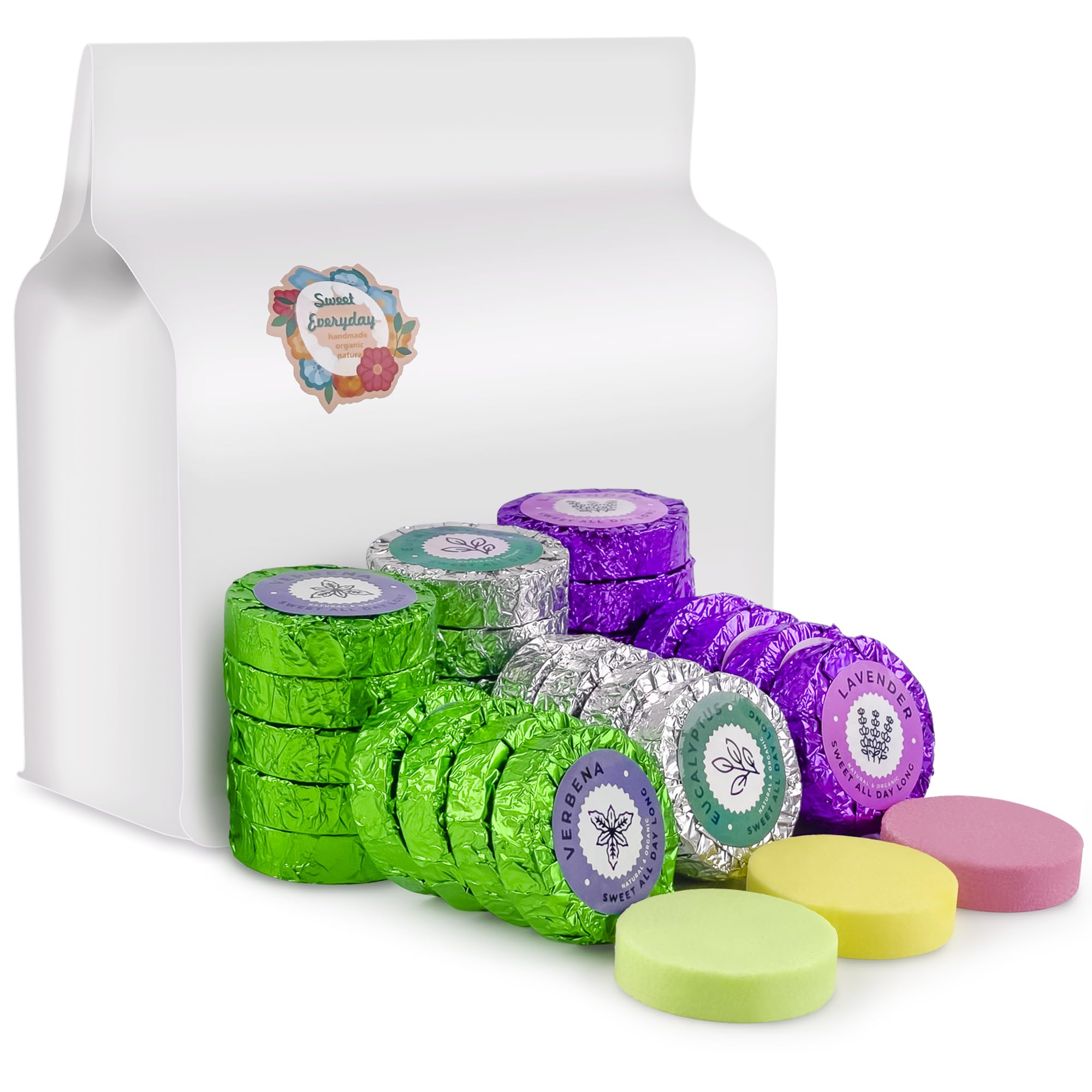 Leoce lavanda: bomba de ducha con aroma intenso para relajarse.