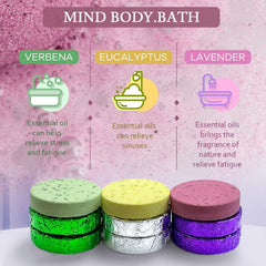 Leoce verbena: bomba de ducha aromática para revitalizar la rutina diaria.