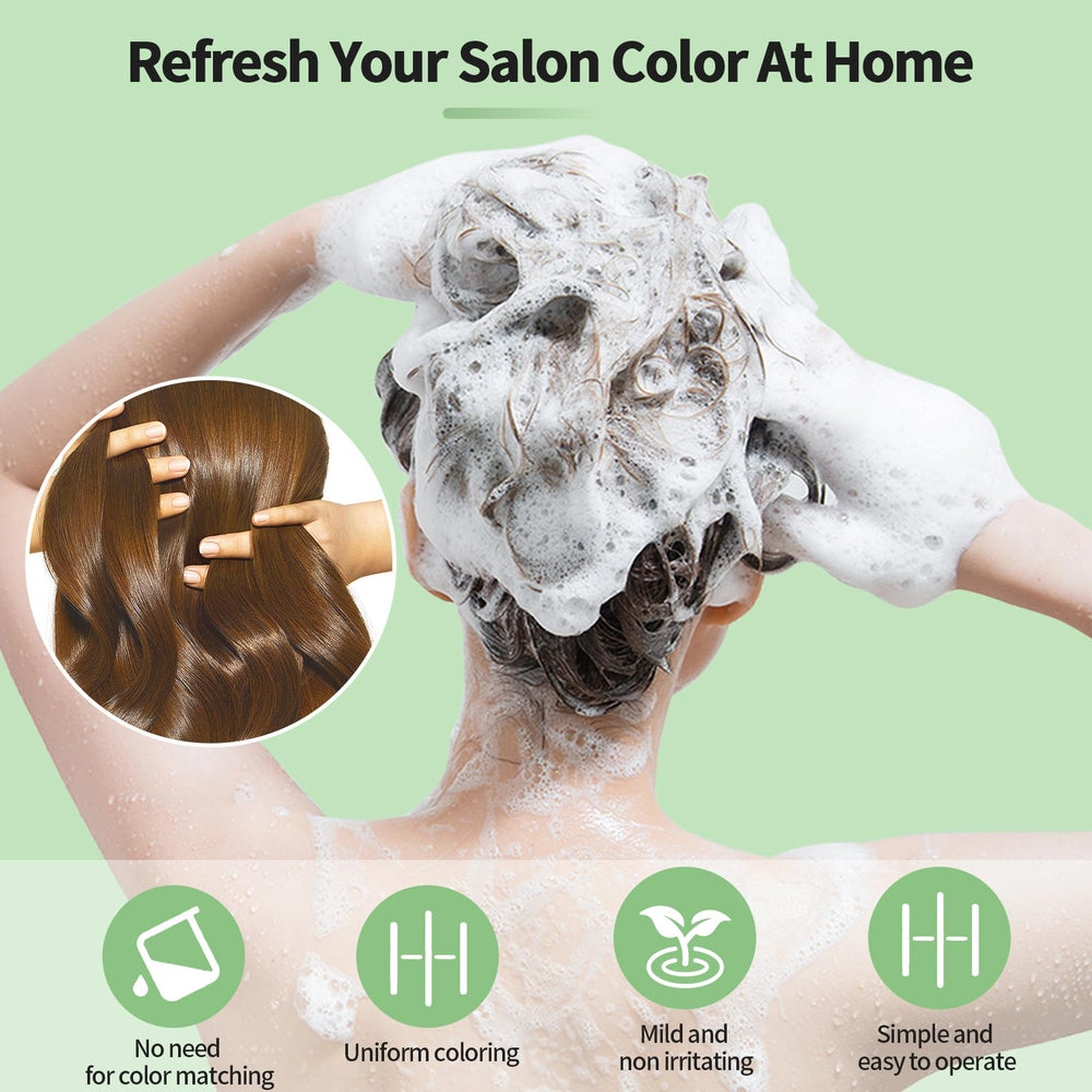 Leorx easy 15-minute color application scene for quick at-home results