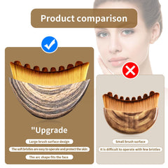 LEPIAOPIAO soft-bristles glide smoothly for sensitive skin and comfortable daily use.