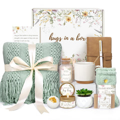 Lepiche self-care gift set blanket for warm relaxation at home