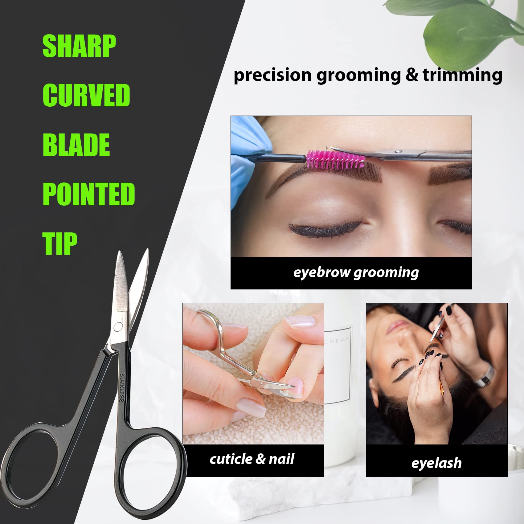 LePinko beard-mustache trim shears for clean lines and neat edges