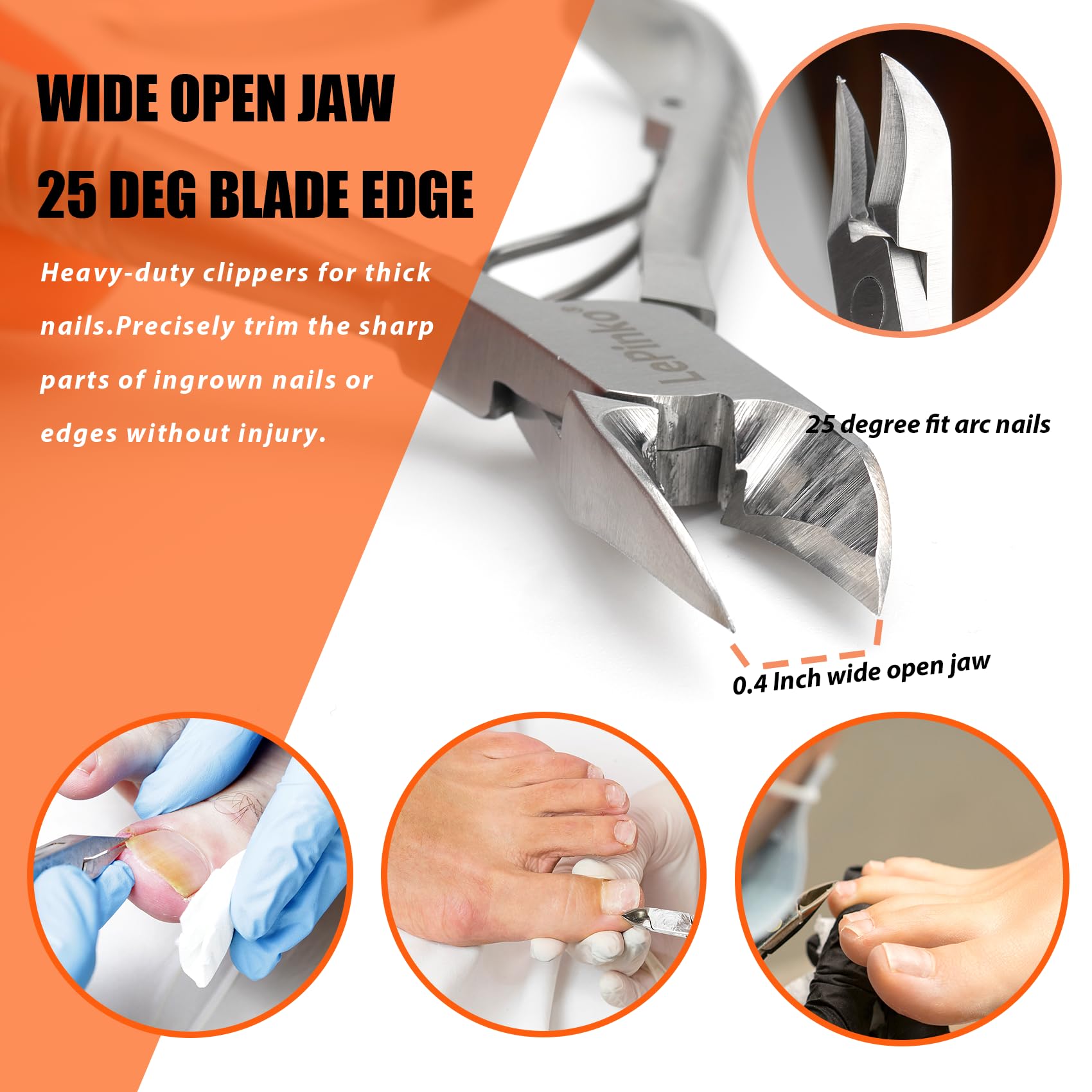LePinko built-in spring for smoother operation and less hand fatigue