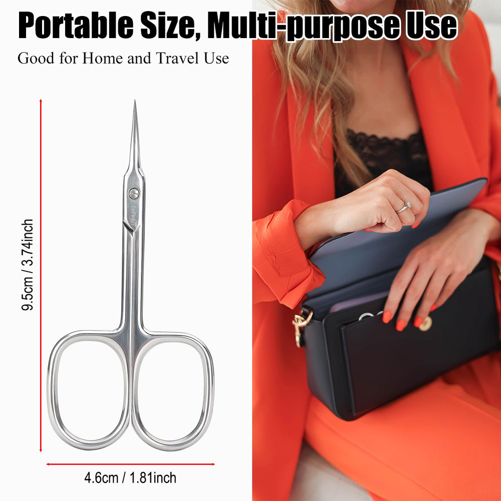 LePinko Cuticle Scissors multi purpose tool for cuticles and acrylics