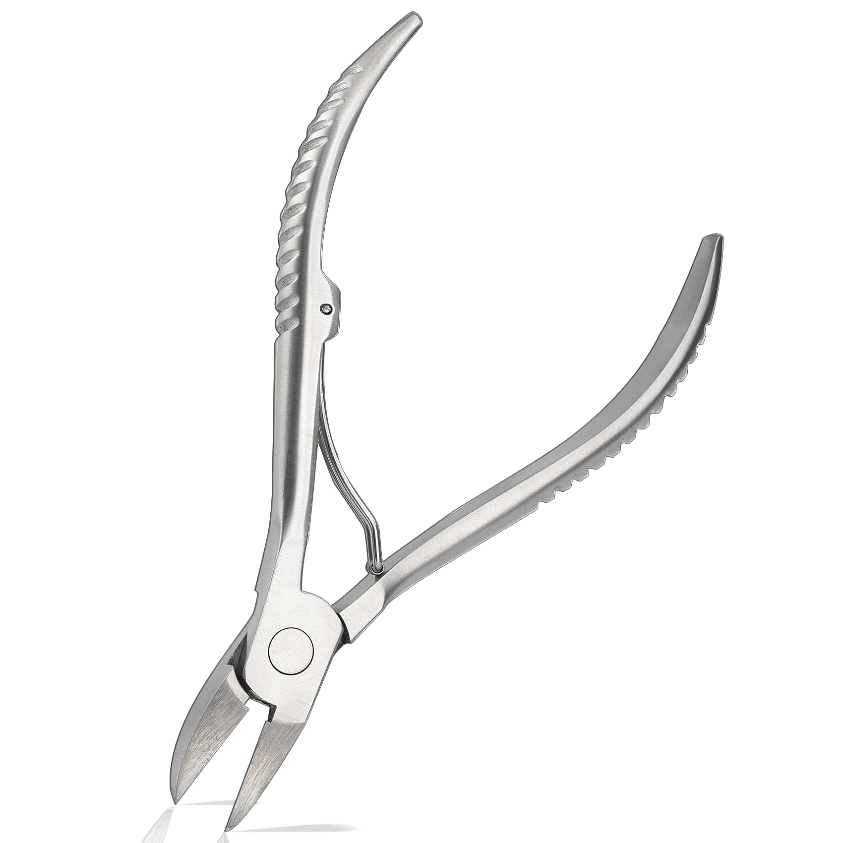LePinko heavy-duty podiatrist toe clipper with hand-forged finish for thick or ingrown nails