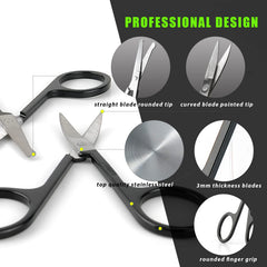 LePinko nose-ear-eyebrow trim kit for safe, precise facial grooming