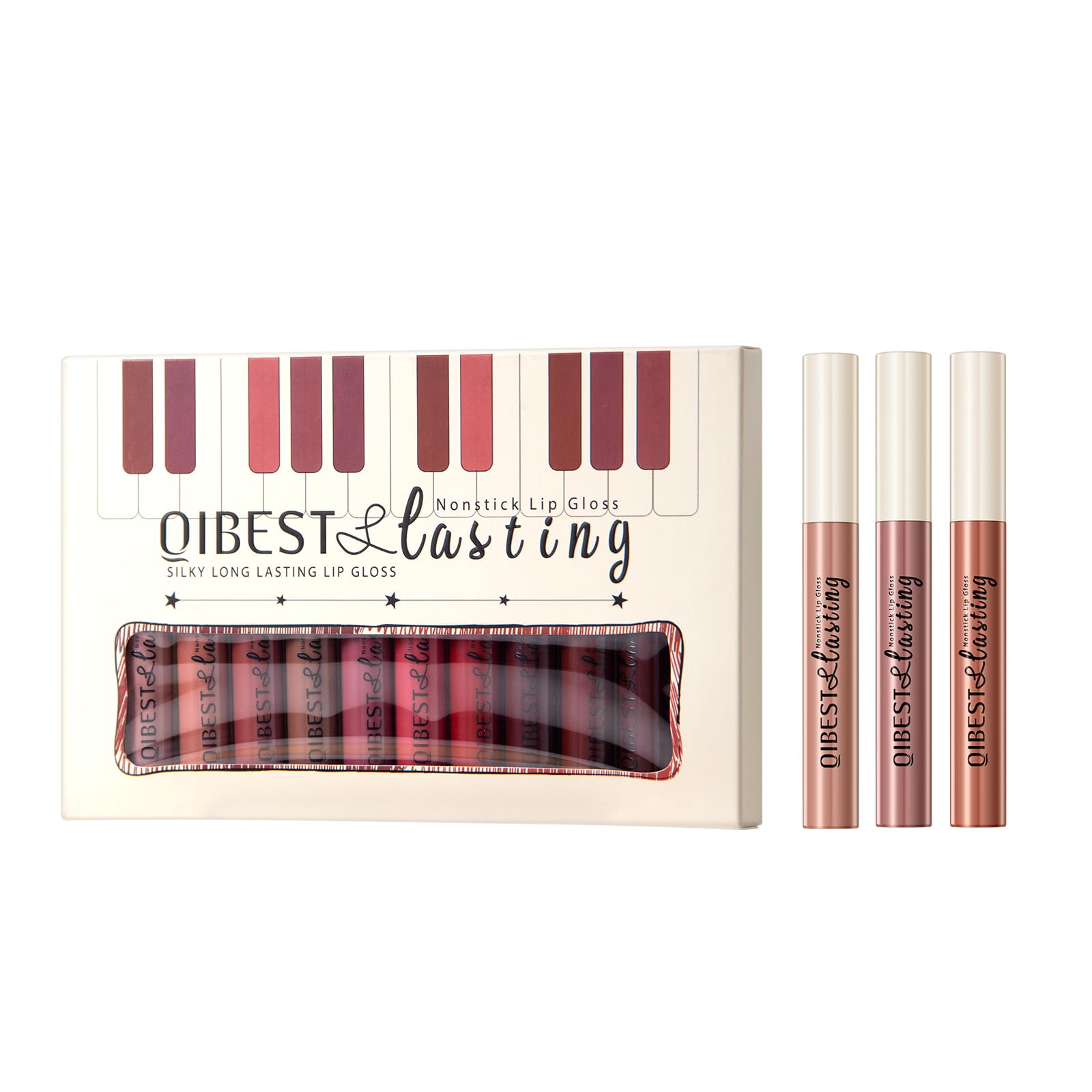 Lepke set de labiales líquidos mate para looks versátiles.