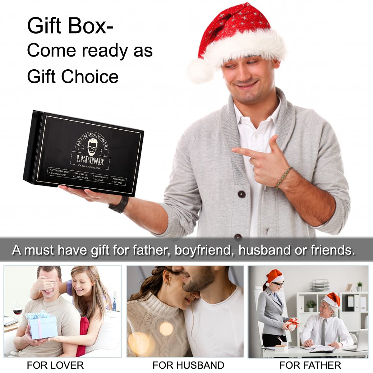 LEPONIX gift-ready eight-essentials kit for holiday gifting